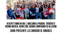 Venerdì 23 Maggio grande festa di chiusura della campagna elettorale in Golena San Massimo. Presenti Daniela Ruffini, Rifondazione Comunista e lista ASC, con i candidati della coalizione “L’Altra Padova – […]