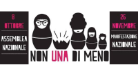 REPORT ASSEMBLEA NAZIONALE 8 OTTOBRE   NON UNA DI MENO!   Verso la mobilitazione nazionale delle donne contro la violenza di genere   tutte a Roma il 26-27 novembre   Prima […]