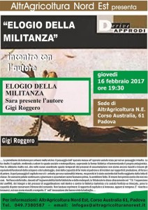 Elogio della Militanza  GIGI ROGGERO