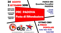   Questa la locandina:   Segui https://www.facebook.com/FestaDiLiberazionePadova/ per tutte le notizie, foto ed eventi legati alla festa! Dove si svolge? Al parco Iris a Padova: Il programma completo: 25/8 ore 18,30 / PADOVA E […]