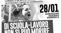 Rifondazione Comunista aderisce all’appello e alla mobilitazione nazionale indetta dalle organizzazioni studentesche “Di scuola non si può morire”, indetta dopo la tragica morte di Lorenzo Parelli, lo studente di 18 anni […]