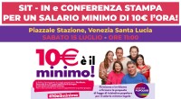 Domani, insieme alle altre formazioni aderenti a Unione Popolare, consegneremo in Senato circa 70.000 firme a sostegno della proposta di legge di iniziativa popolare per un salario minimo di 10 […]