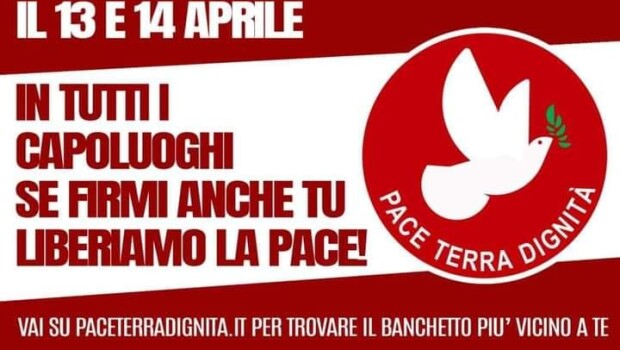 Siamo a 40mila firme: abbiamo bisogno di voi! Il 13 e 14 aprile in tutti i capoluoghi d’Italia continua la raccolta firme per presentare alle europee la lista che mette […]